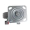 Vestil Rubber Swivel With Brake Caster 6 In. Diameter x 2 In. Width 771 Lb. Capacity Dark Gray/Gold CST-KSM-6X2MR-SWB - alternate 9